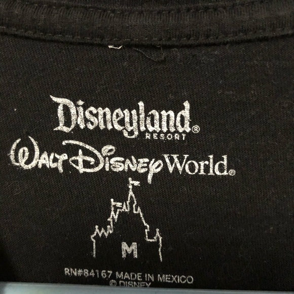 DISNEY SPACE MOUNTAIN MERCH TEE OFFICIAL Y2K TOMORROW LAND MEDIUM MENS - Picture 5 of 5